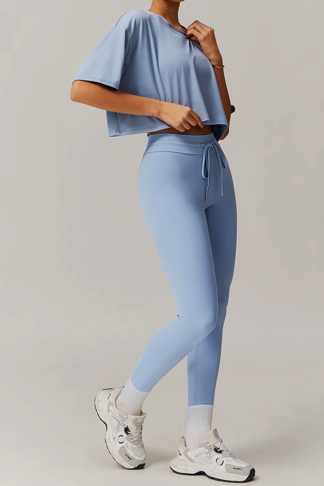 Selene Leggings in Sky Blue