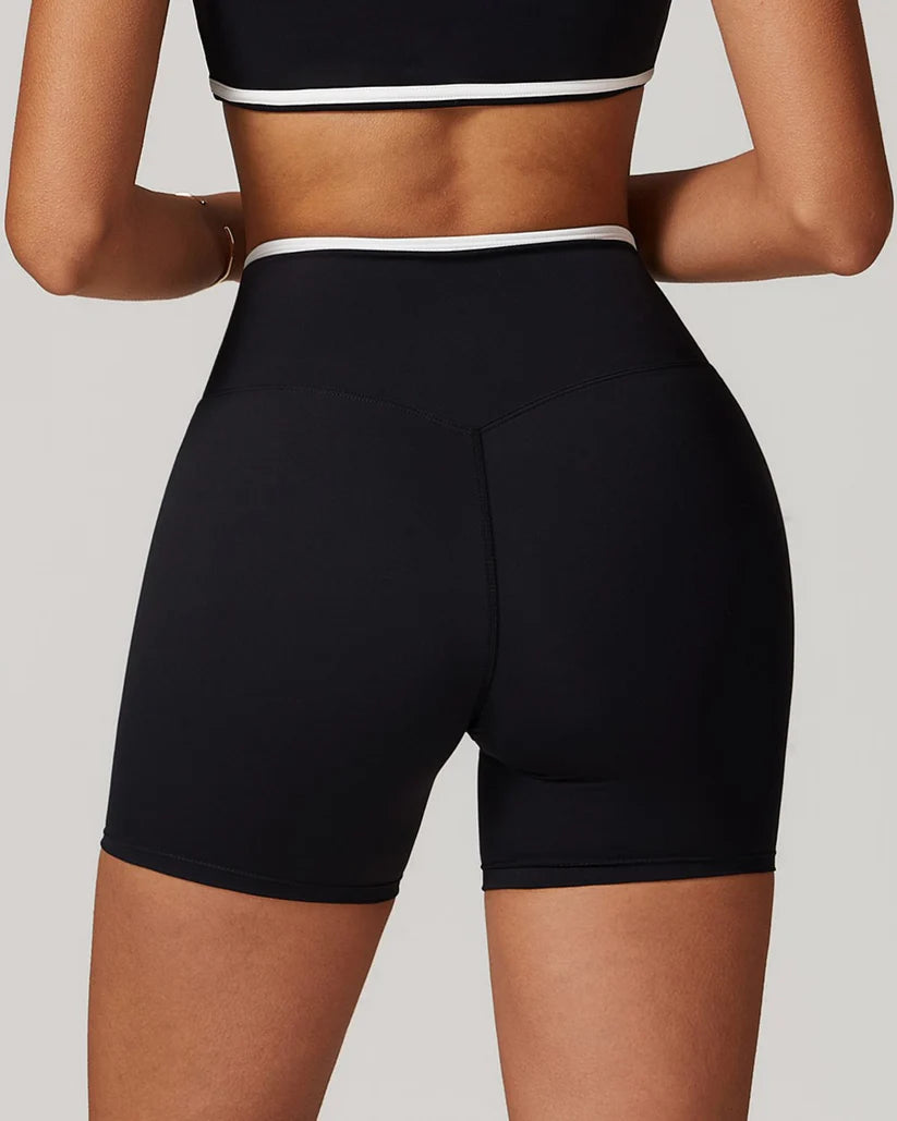 Aphrodite Short Set in Black