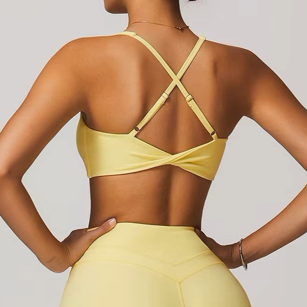 Athena Bra in Yellow