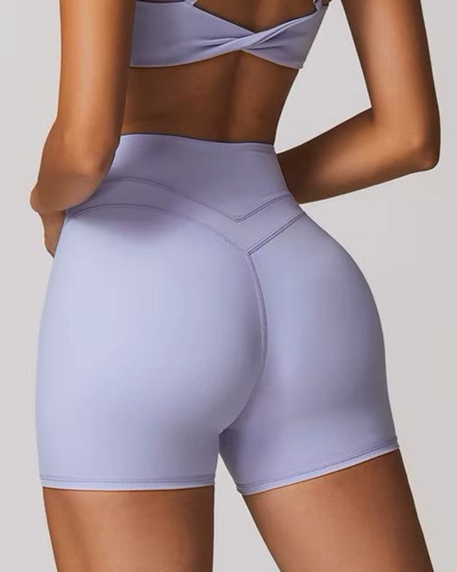 Athena Shorts in Purple