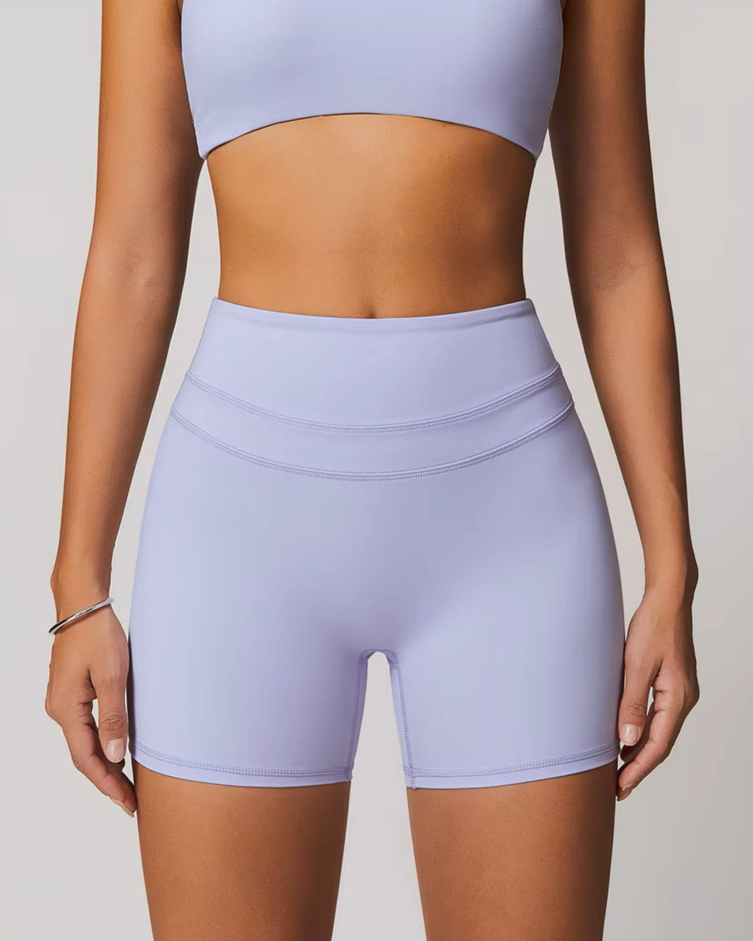 Athena Shorts in Purple
