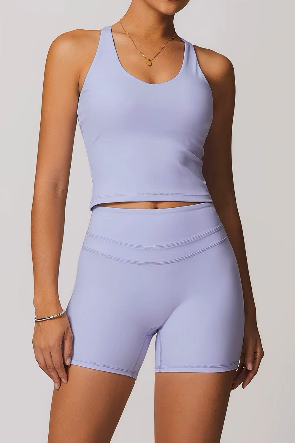 Athena Top in Purple