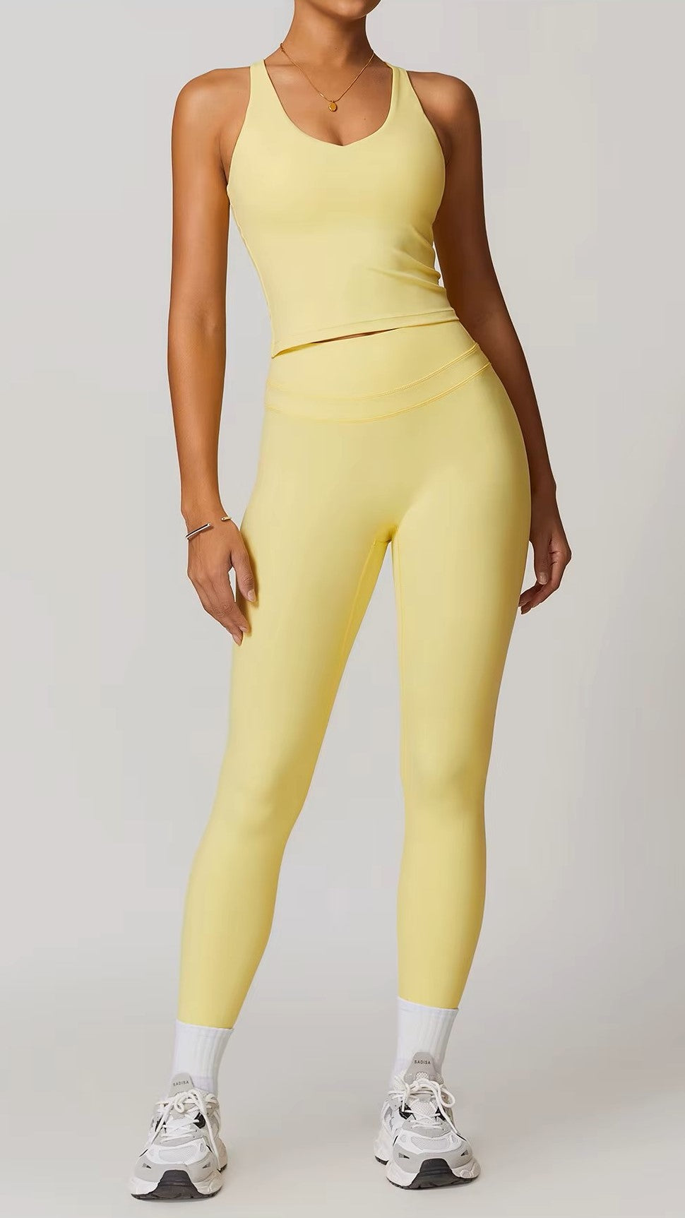 Athena Top in Yellow