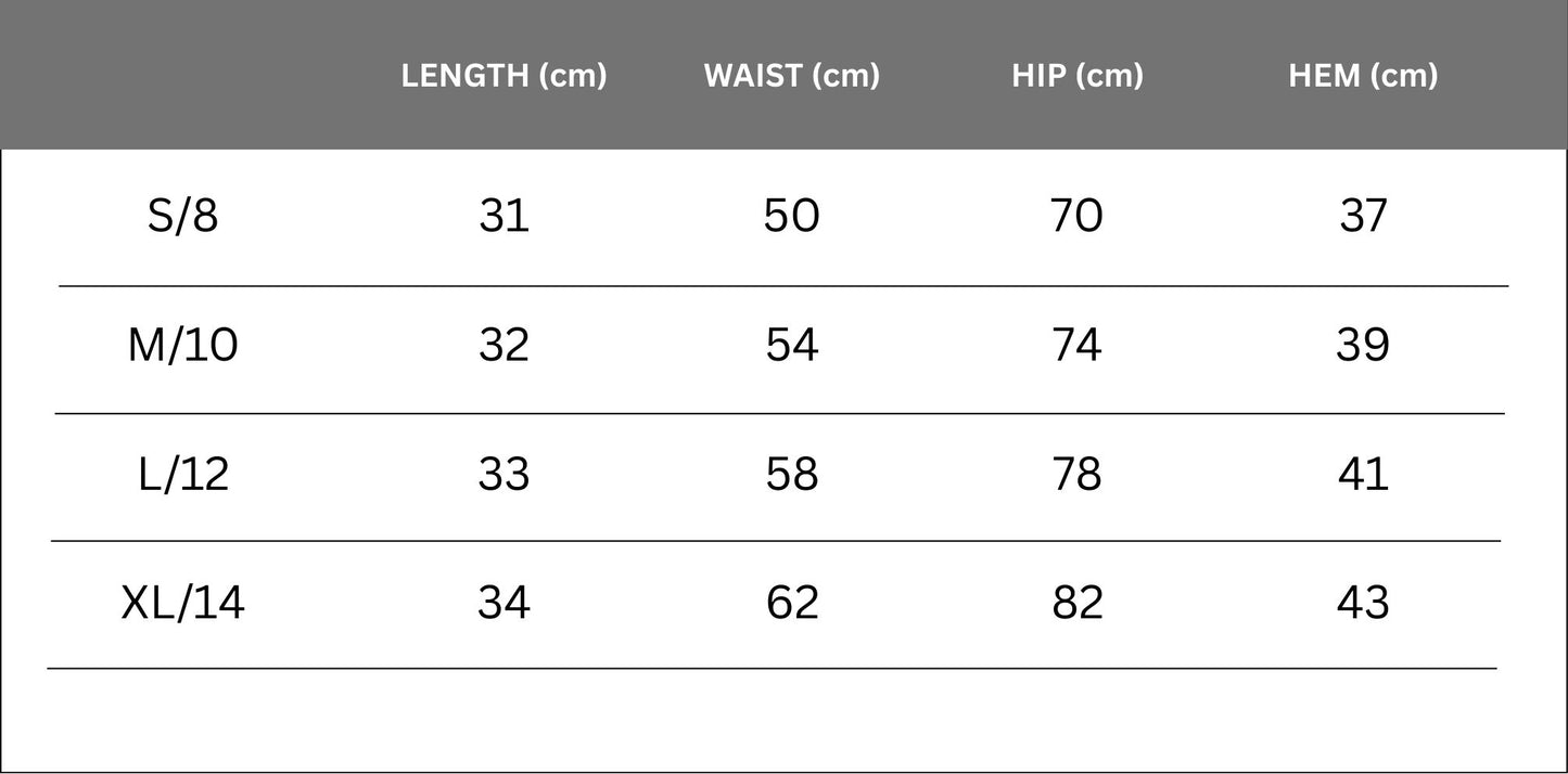 Chloe Shorts in Black