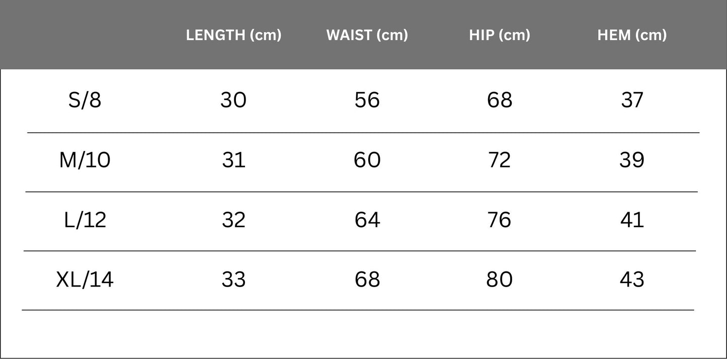 Gaia Shorts in Black