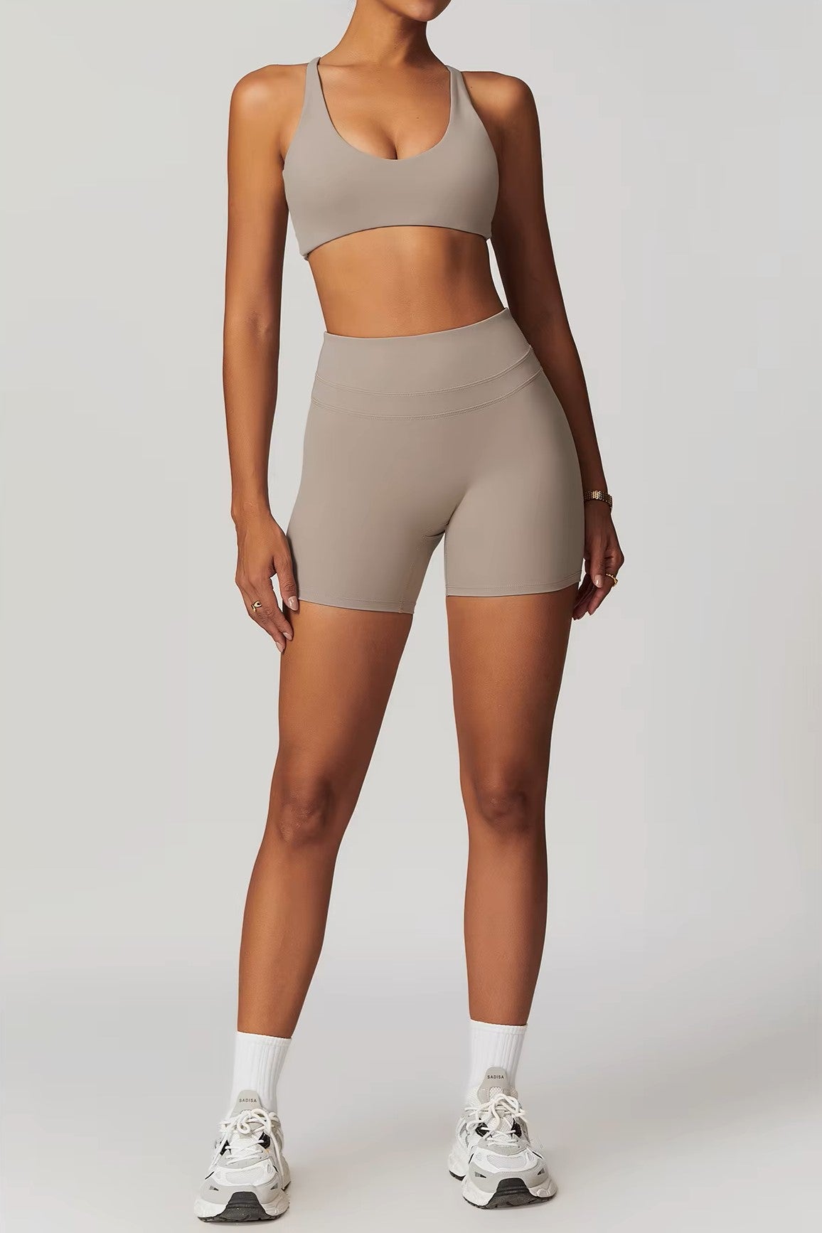 Athena Shorts in Beige