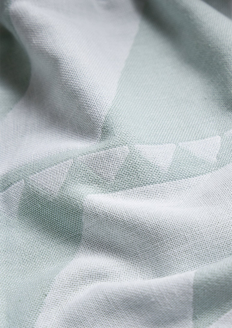Andalucia Jacquard Beach Towel - Mint