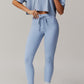 Selene Crop Top in Sky Blue