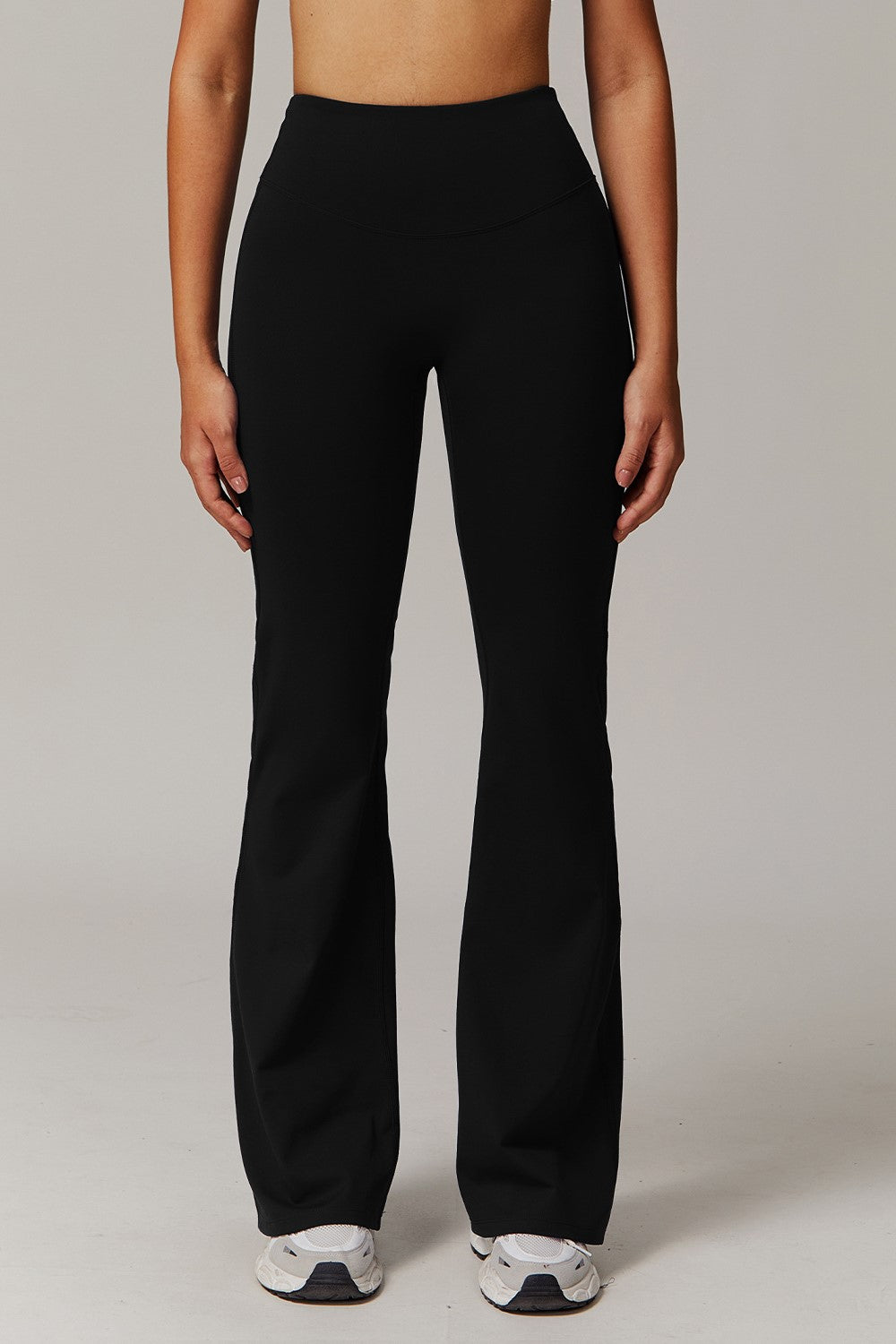 Juno Flared Leggings in Black