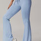 Selene Flared Leggings in Sky Blue