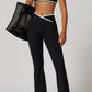 Hera Flared Leggings in Black