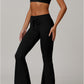 Aphrodite Flared Leggings in Black