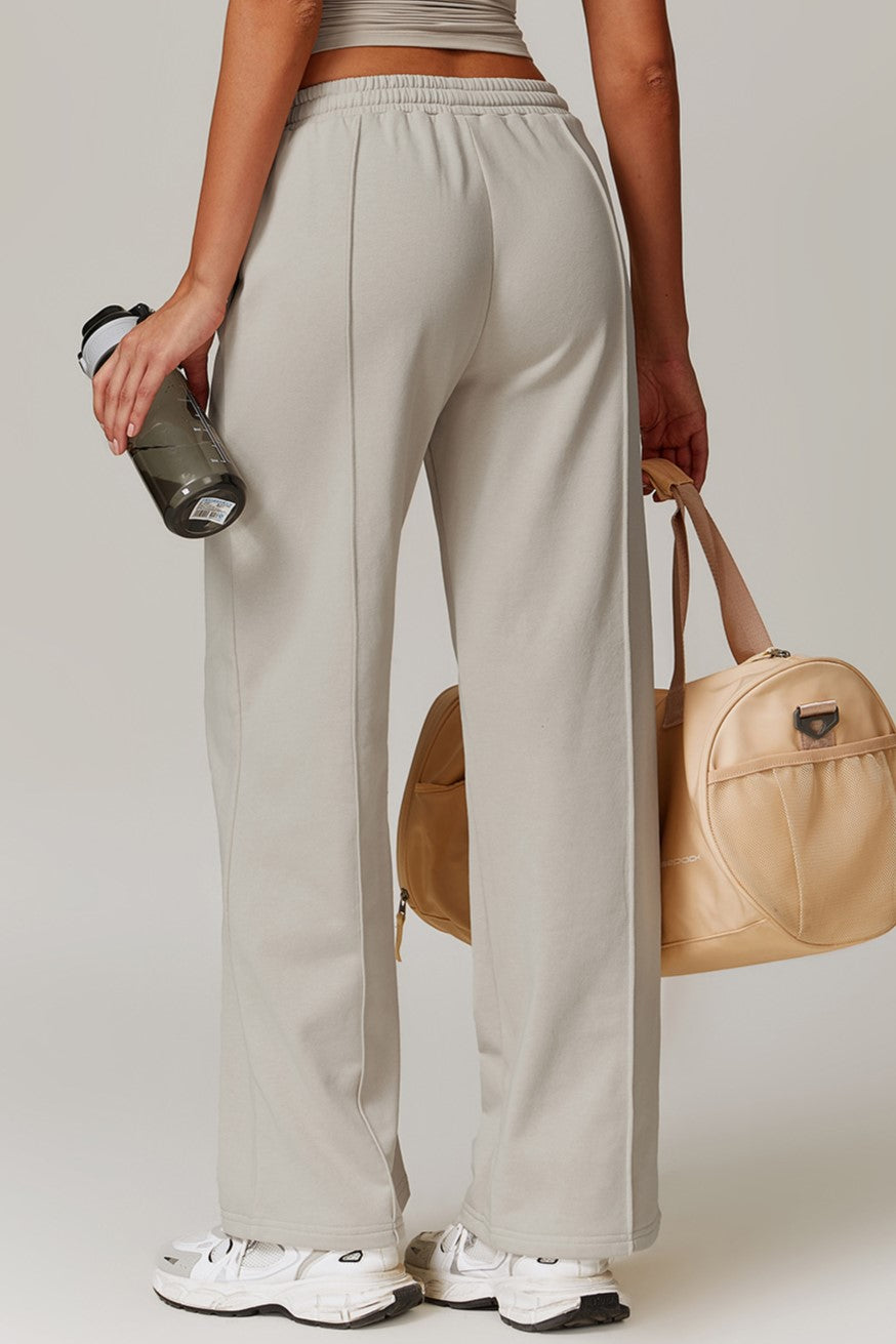Rhea Sweatpants in Beige