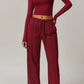 Rhea Long Sleeve Top in Red