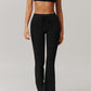 Selene Flared Leggings in Black