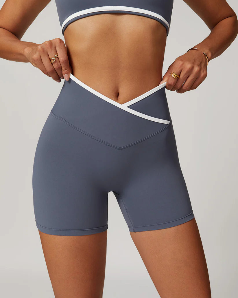 Aphrodite Short Set in Grey