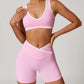 Aphrodite Short Set in Pink