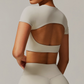 Juno Top in Stone
