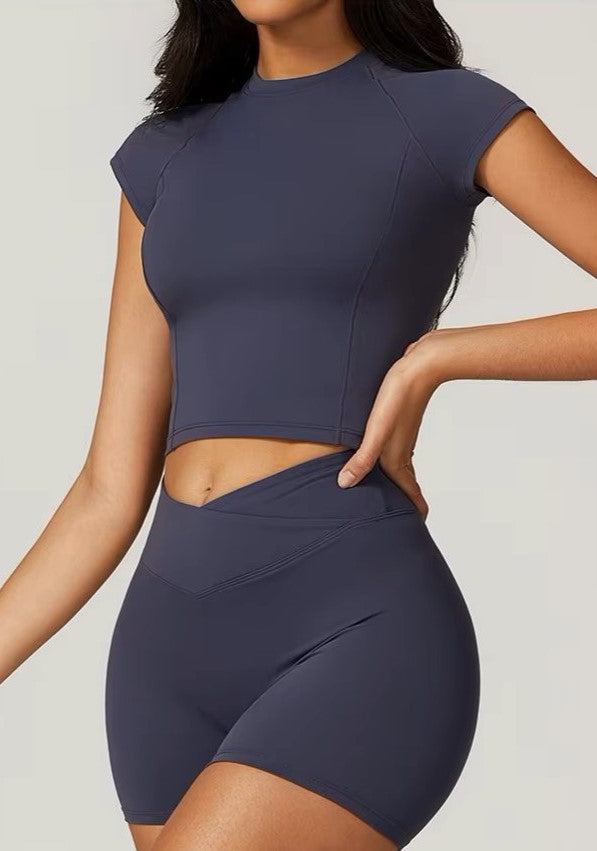 Chloe Top in Navy