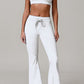 Aphrodite Flared Leggings in White