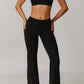 Juno Flared Leggings in Black