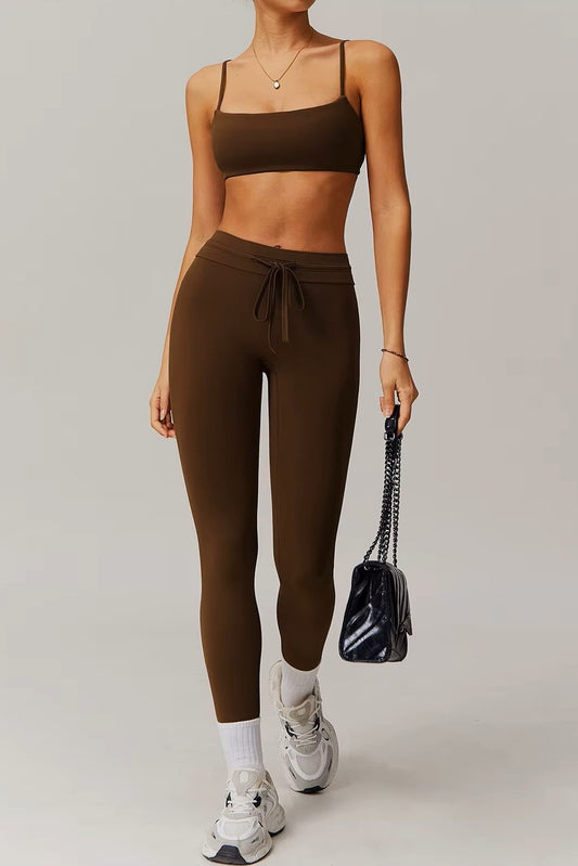 Selene Leggings in Brown