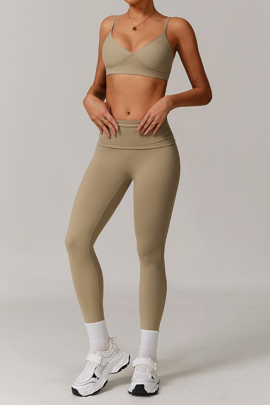 Gaia Leggings in Khaki