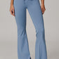 Aphrodite Flared Leggings in Blue