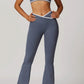 Hera Flared Leggings in Grey