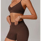 Juno Shorts in Brown