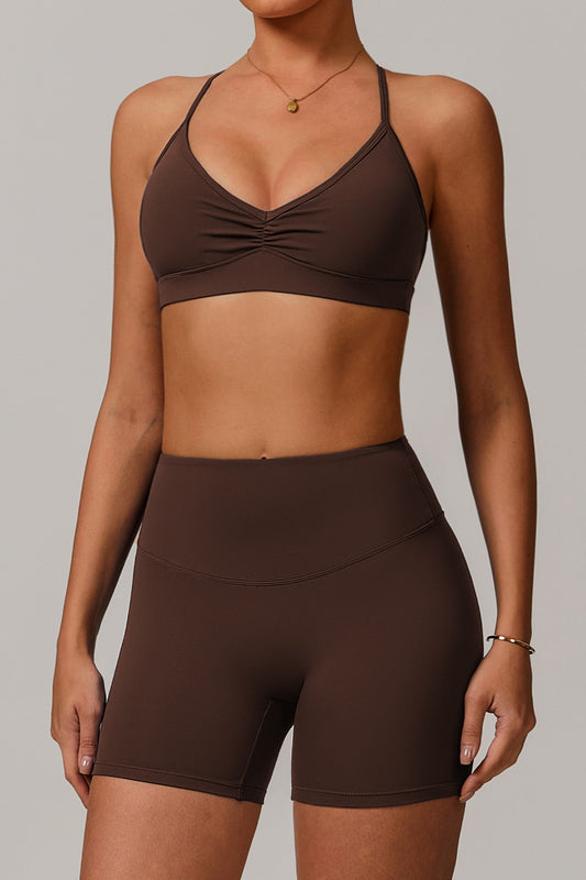 Juno Bra in Brown