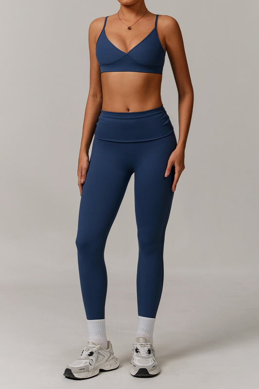 Gaia Leggings in Navy