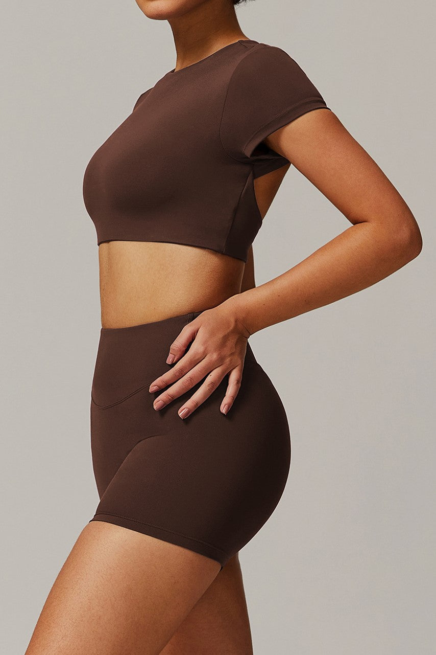 Juno Top in Brown