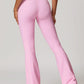 Hera Flared Leggings in Pink