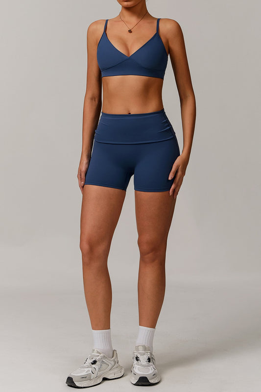 Gaia Shorts in Navy