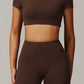 Juno Top in Brown