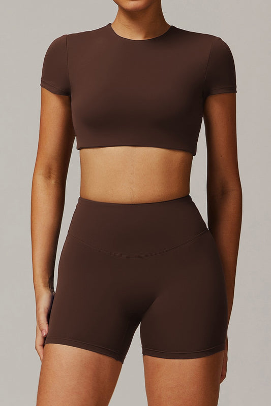 Juno Top in Brown
