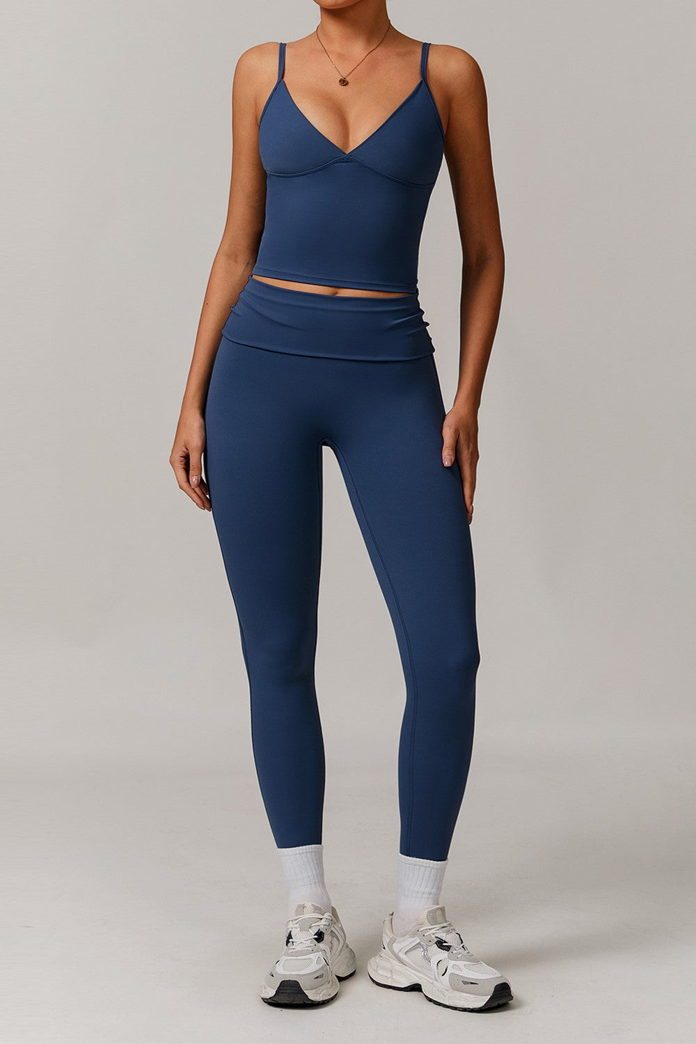 Gaia Leggings in Navy