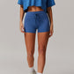 Selene Crop Top in Blue