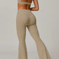 Aphrodite Flared Leggings in Khaki