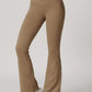 Hera Flared Leggings in Beige