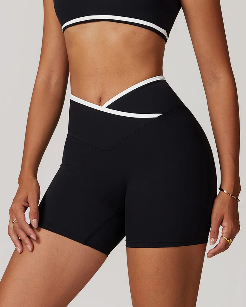 Aphrodite Short Set in Black