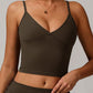 Gaia Top in Moss Brown