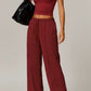 Rhea Sweatpants in Red