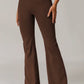 Juno Flared Leggings in Brown