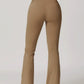 Hera Flared Leggings in Beige
