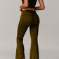 Gaia Top in Moss Brown