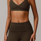 Gaia Bra in Moss Brown