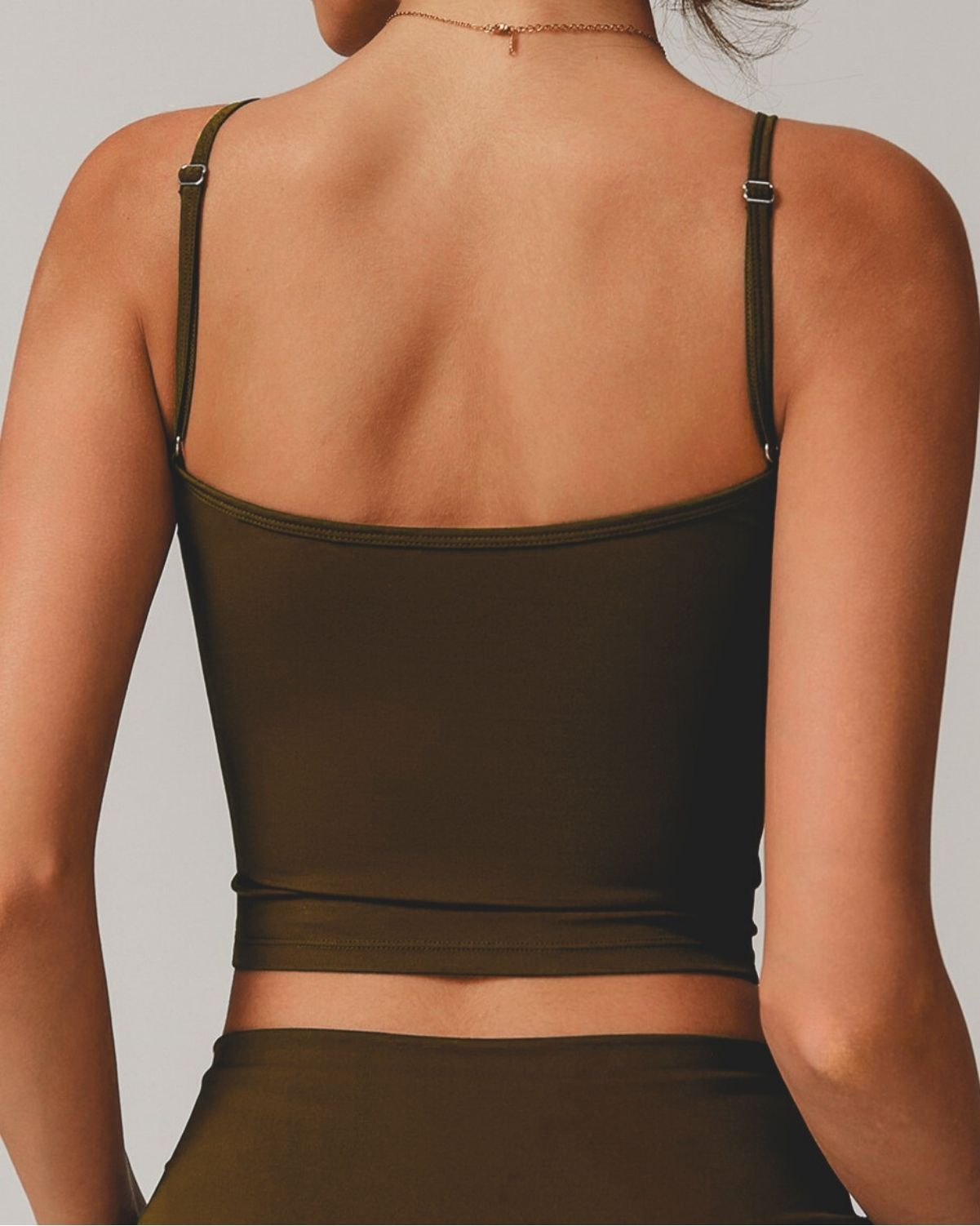 Gaia Top in Moss Brown