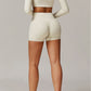Juno Long Sleeve Top in Ivory